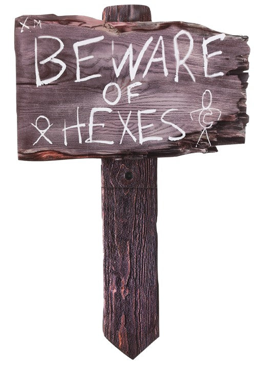 24-Inch Witch Way Hex Sign Decoration - US 0069