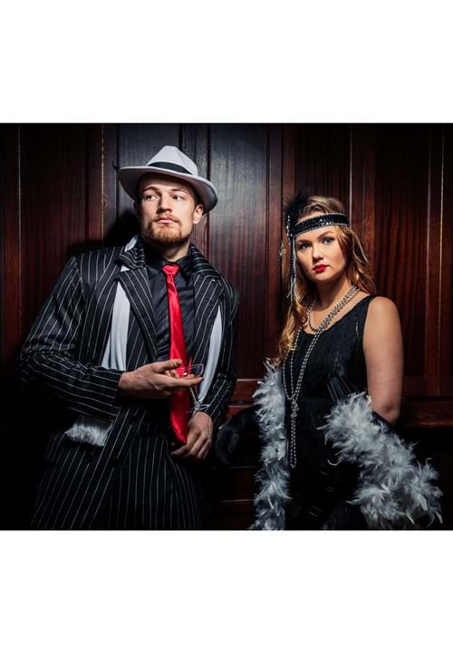 Black 1920's Fringe Flapper Costume for Women - US 3859