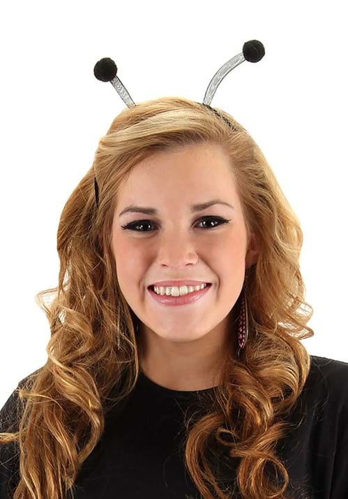 Black Bug Antennae Costume Headpiece - US 3641