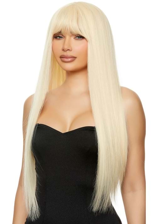 Blonde Doll Costume Wig for Women - US 4969