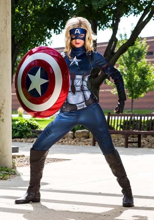 Captain America Women's Costume - US 8774