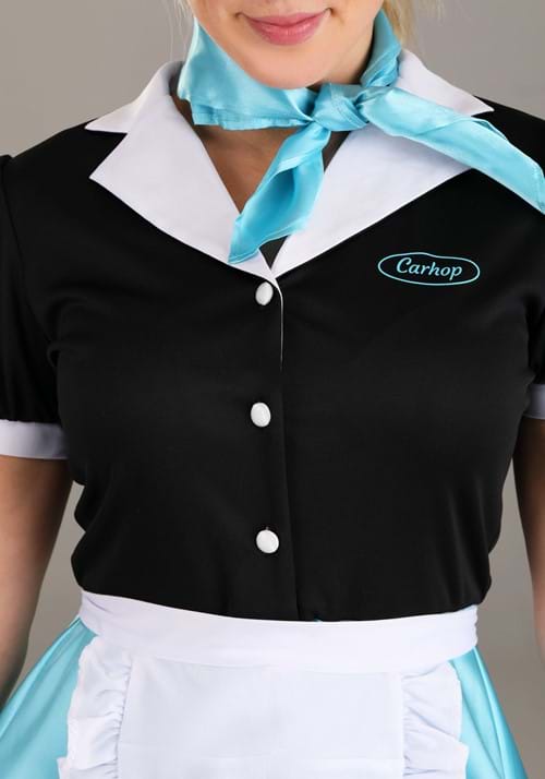 Women's Car Hop Waitress Costume - US 5353