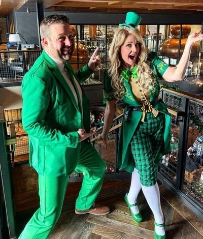 Charming Leprechaun Costume for Women - US 9183