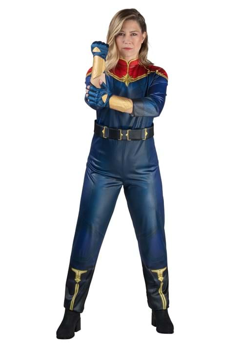 MCU Captain Marvel Costume for Women - US 4168