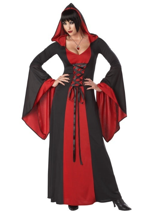 Deluxe Hooded Robe Costume for Women - US 9910