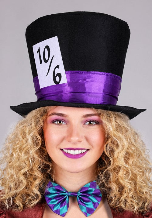 Women's Deluxe Raving Mad Hatter Costume - US 0762