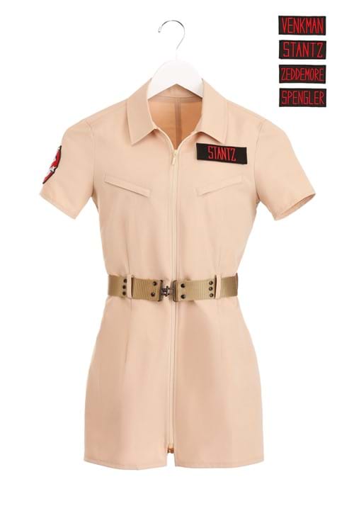 Ghostbusters Shirt Dress Costume for Women - US 2845