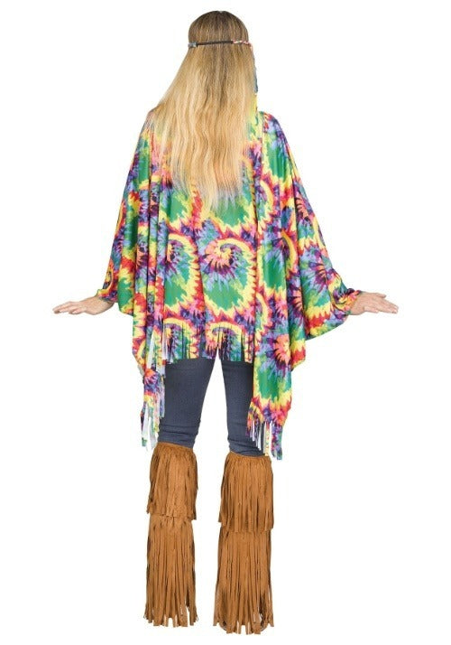 Hippie Poncho Costume for Women - US 3872