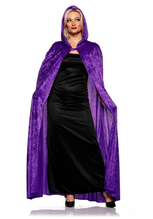 Long Purple Cloak for Women - US 0869