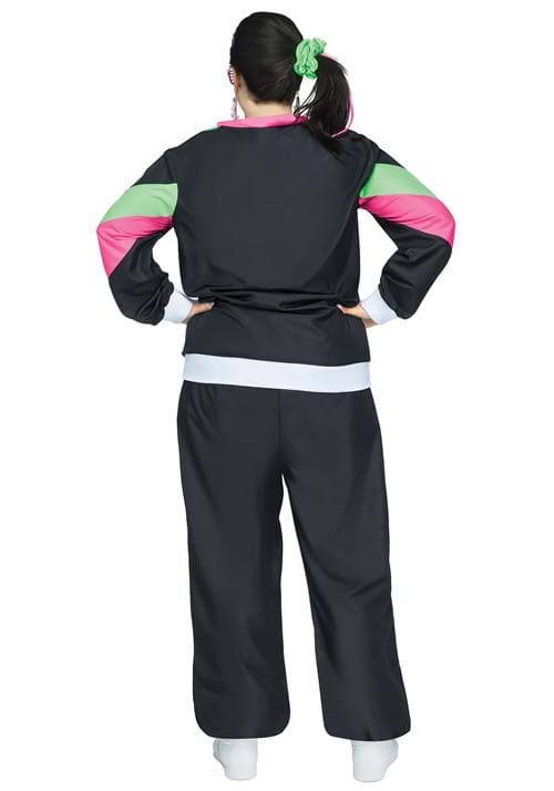 Plus Size 80's Track Suit Costume for Women - US 6787