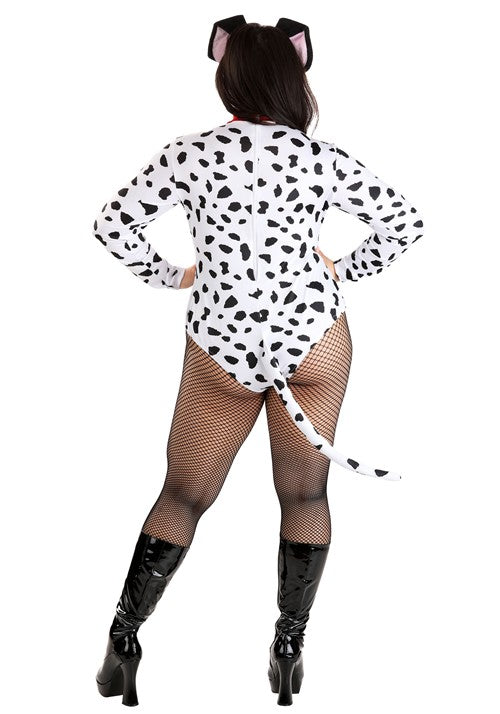 Plus Size Women's Dashing Dalmatian Costume - US 0782