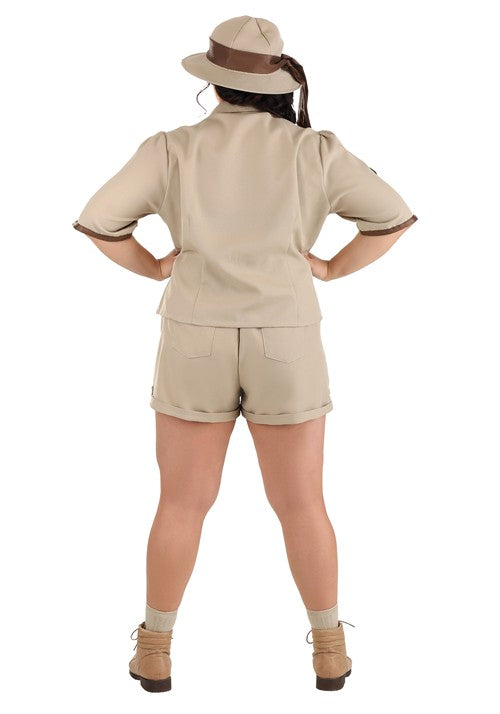 Women's Plus Size Paleontologist Costume - US 6048