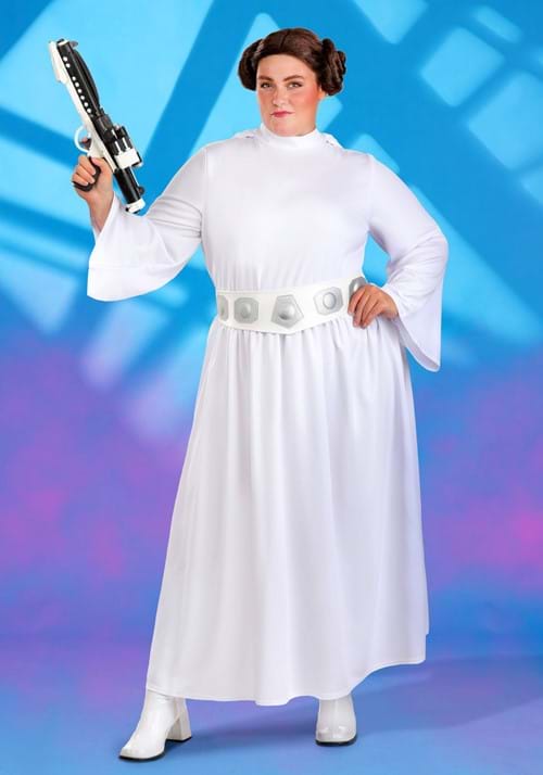 Women's Plus Size Premium Princess Leia Costume - US 8415