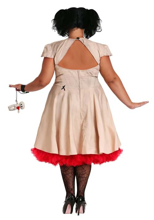 Women's Plus Size Voodoo Doll Costume - US 1271