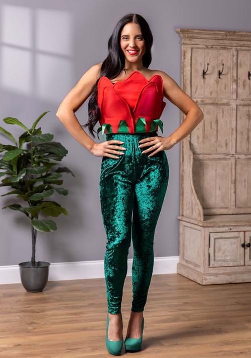 Red Rose Costume for Women - US 5645