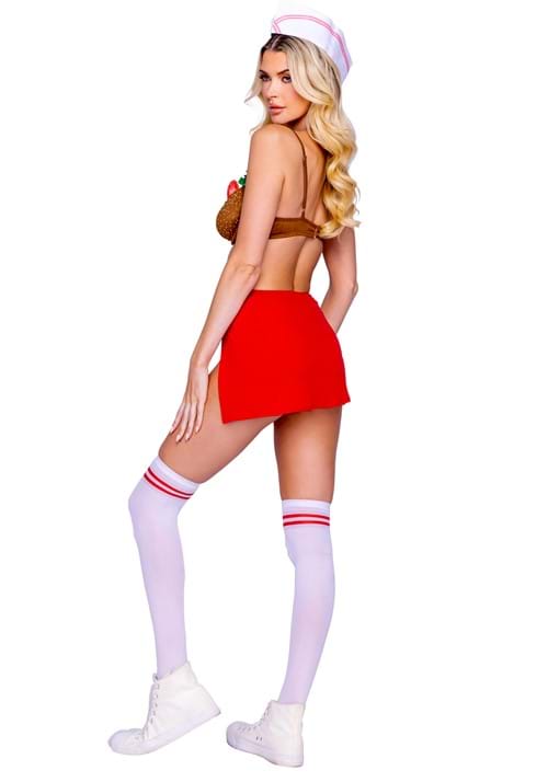 Sexy Fast Food Burger Baddie Costume for Women - US 4192