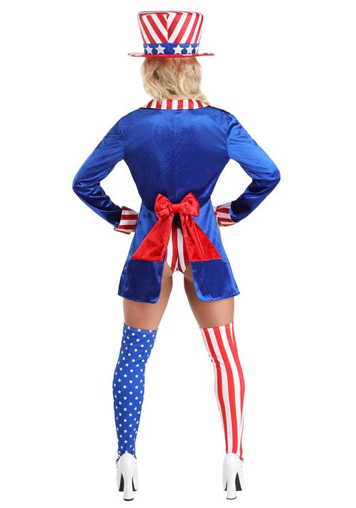 Sexy Uncle Sam Women's Costume - US 7340