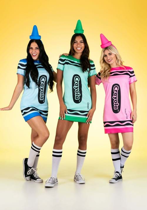 Tickle Me Pink Crayola Crayon Women's Costume - US 4997