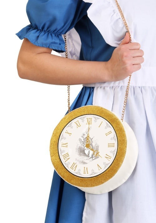 White Rabbit Clock Purse - US 9292