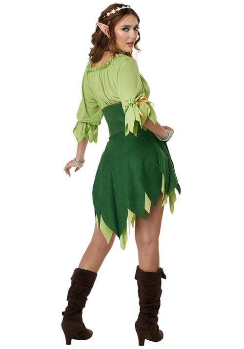 Women's Woodland Elf Costume Dress - US 4018