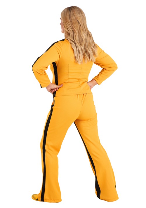 Women's Yellow Ninja Assassin Costume - US 4097