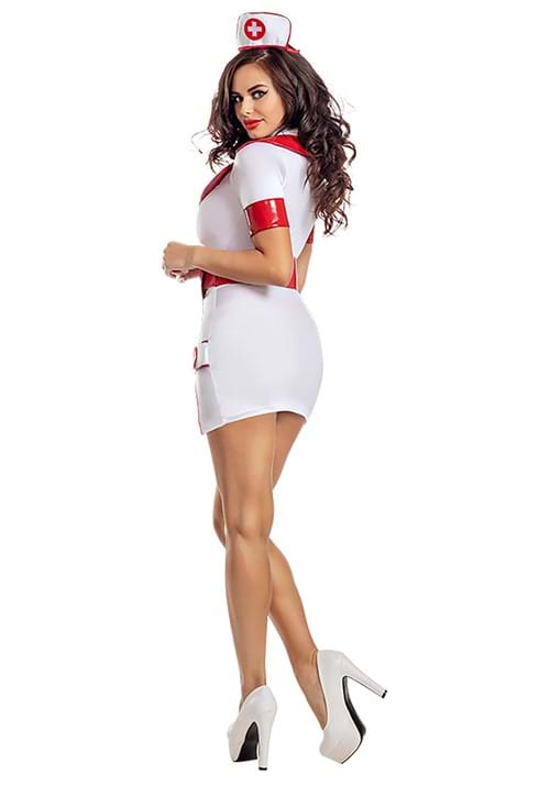 Women's Zip-Up Nurse Costume - US 1183