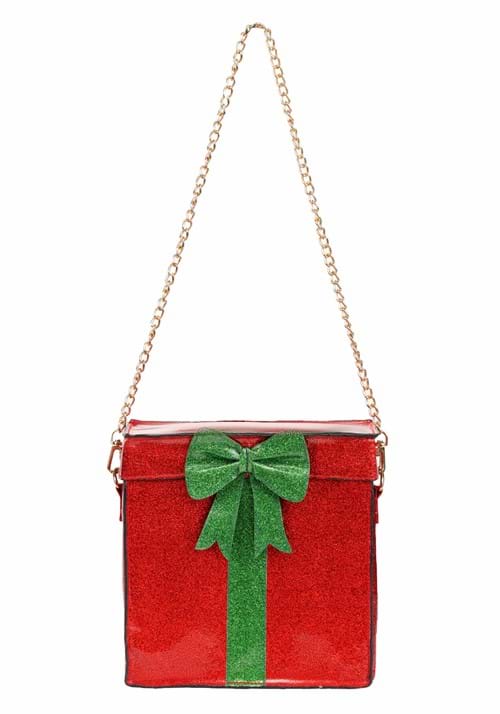 Wrapped Present Holiday Costume Purse - US 3776