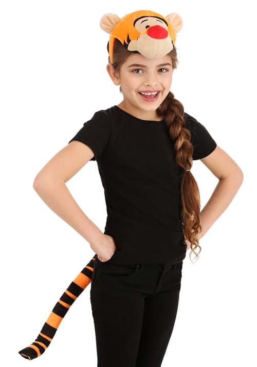 Disney Winnie the Pooh Tigger Soft-Sculpted Headband & Tail Accessory Kit - US 8090