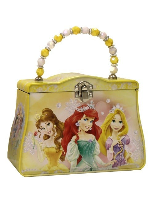 Yellow Disney Princesses Tin Purse - US 4456