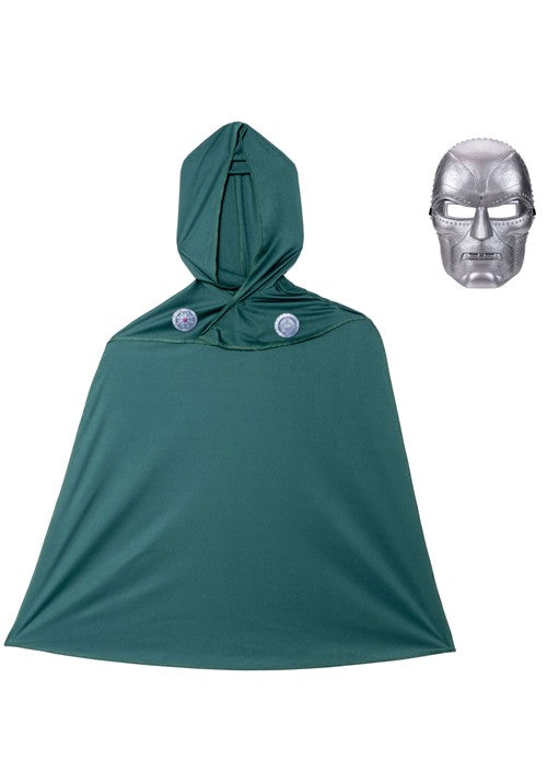 Kid's Marvel Doctor Doom Hooded Cape & Mask Accessory Kit - US 5892