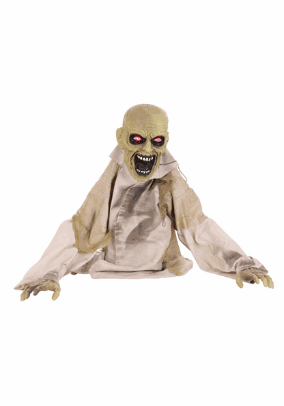 1.8FT Lunging Tabletop Zombie Animatronic Decoration - Scream Saver - US 8813