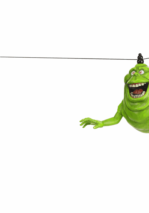 15-Inch Ghostbusters Hanging Swinging Slimer Decoration - US 7894