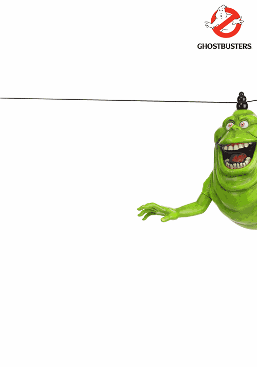 15-Inch Ghostbusters Hanging Swinging Slimer Decoration - US 7894