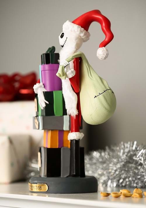 10-Inch Nightmare Before Christmas Jack Skellington Nutcracker Decoration - US 0497