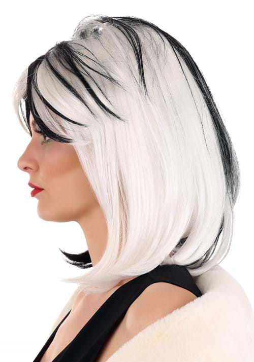 Cruella De Vil Wig for Women from Disney's 101 Dalmatians - US 3566