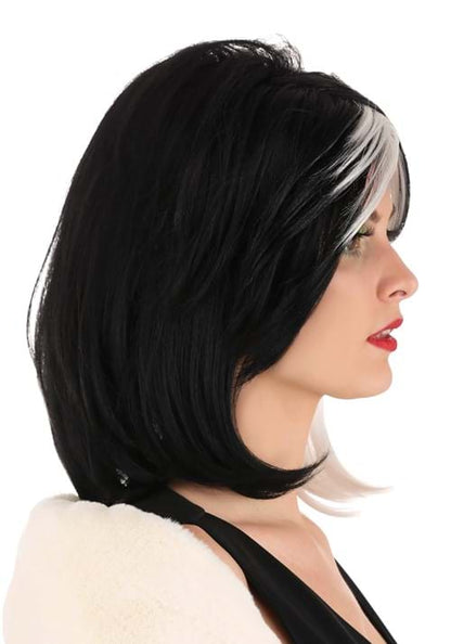 Cruella De Vil Wig for Women from Disney's 101 Dalmatians - US 3566