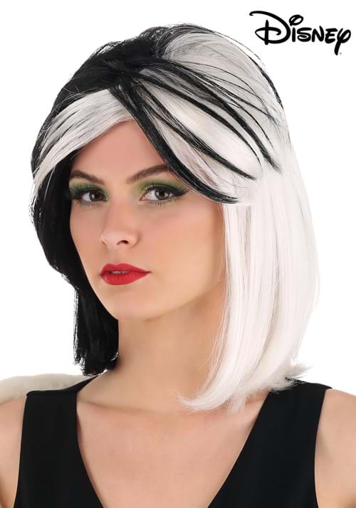 Cruella De Vil Wig for Women from Disney's 101 Dalmatians - US 3566