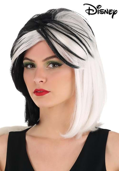 Cruella De Vil Wig for Women from Disney's 101 Dalmatians - US 3566
