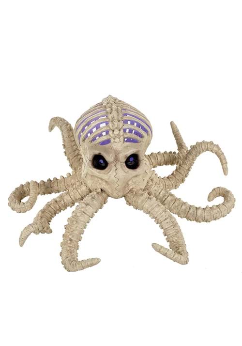 12-Inch Light Up Skeleton Octopus Decoration - US 1835