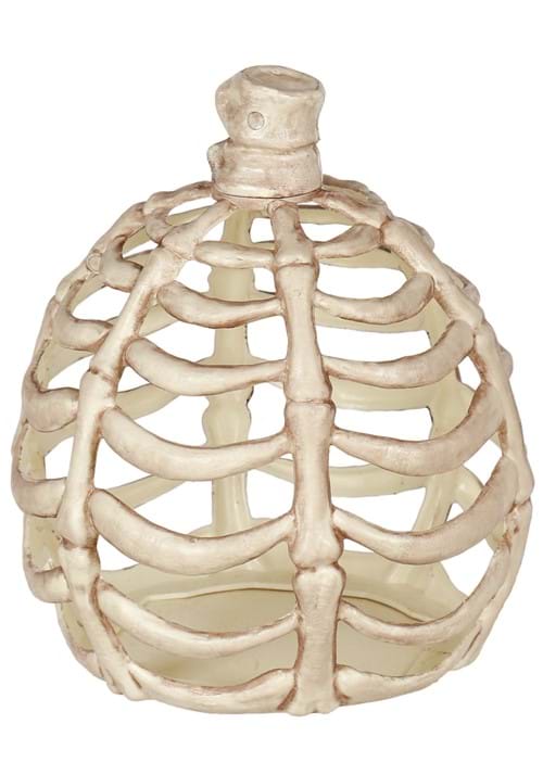 11-Inch Pumpkin Skeleton Bones Decoration - US 4043