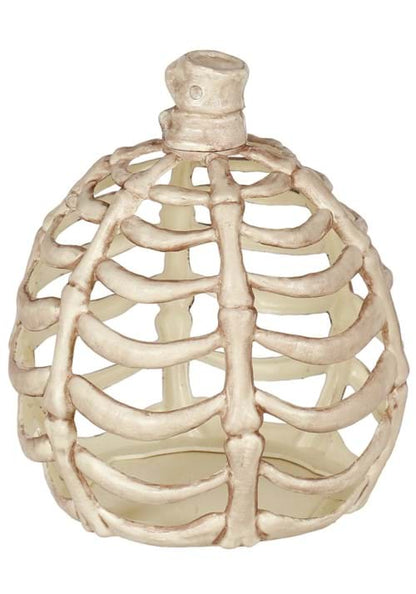 11-Inch Pumpkin Skeleton Bones Decoration - US 4043