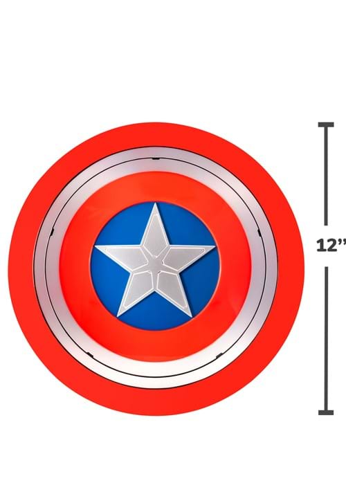 12-Inch Sam Wilson Captain America Shield Prop - US 8976