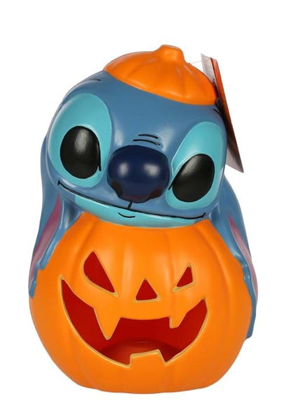 12-Inch Disney Light Up Stitch Pumpkin Stack Decoration - US 3195