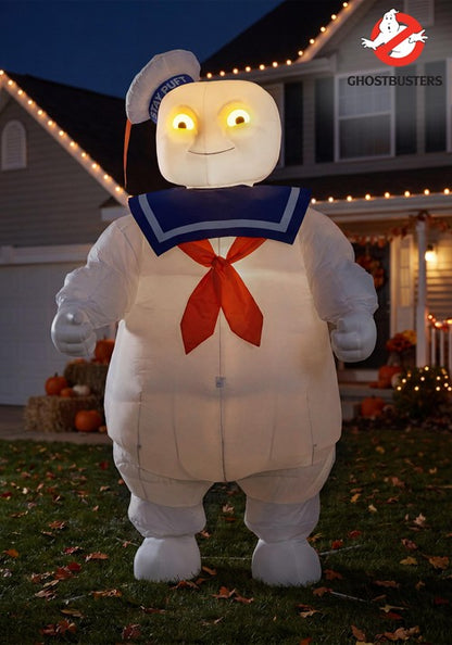 12FT Ghostbusters Animatronic Stay Puft Marshmallow Man Decoration - US 5445