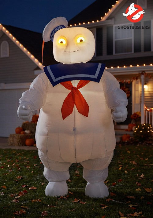 12FT Ghostbusters Animatronic Stay Puft Marshmallow Man Decoration - US 5445
