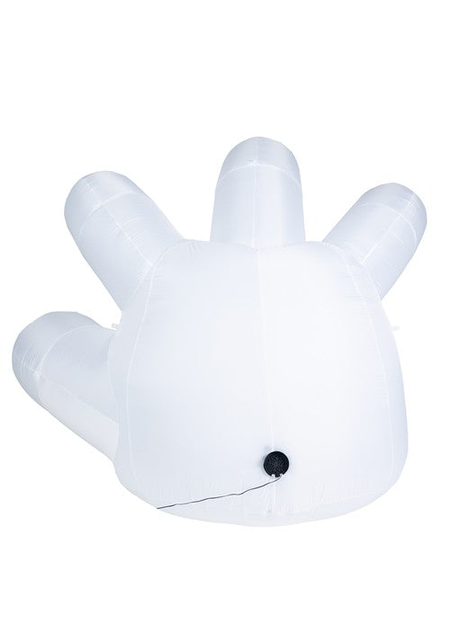 12FT Ghostbusters Inflatable Ground Breaker Stay Puft Head and Hand Decoration - US 0592