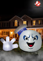 12FT Ghostbusters Inflatable Ground Breaker Stay Puft Head and Hand Decoration - US 0592