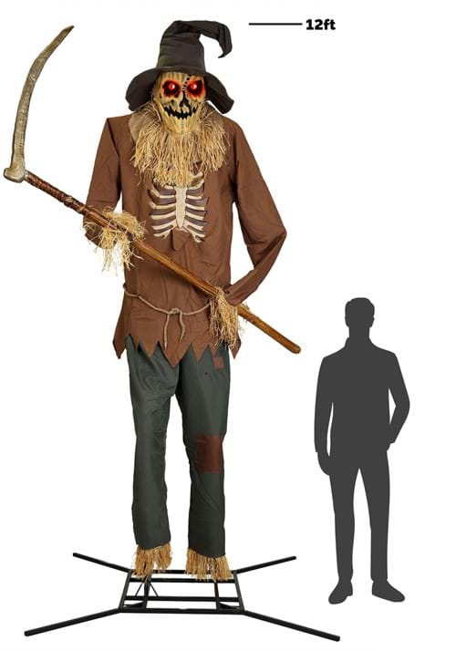 12FT Scarecrow Animatronic Decoration - Tekky - US 4650