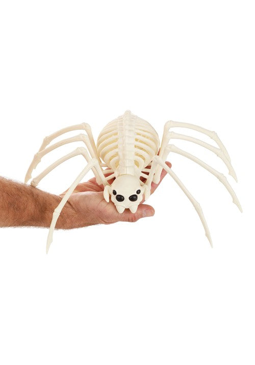 13.6" Black Light Ghostly Spooky Spider Skeleton Prop Decoration - US 0013