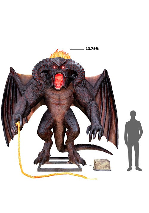 13.75FT Lord of the Rings Balrog Animatronic Decoration - US 0524